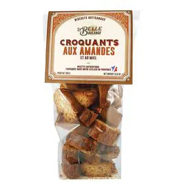 Croquants amandes et miel (300g)