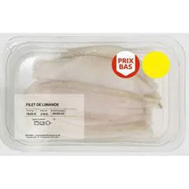Barquette de filet de limande (210g)