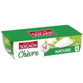Yaourt de chèvre nature (8x125g)