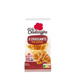 Croissants Pur beurre - x8 (320g)