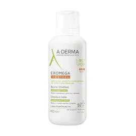 A-DERMA Crème Corps Exomega Control Baume Anti-Grattage Pour Peaux à Tendance Eczéma Atopique 400ml