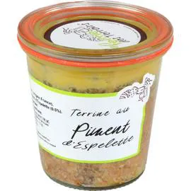 Pâté terrine au piment d'Espelette (180g)