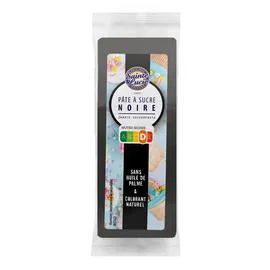 Pâte à sucre noire (100g)