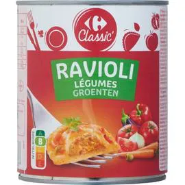 CARREFOUR CLASSIC' Plat cuisiné Ravioli légumes 800g
