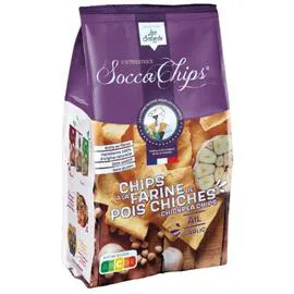 Chips à la farine de pois chiche (120g)
