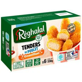 RÉGHALAL Tenders de poulet croustillant 330g