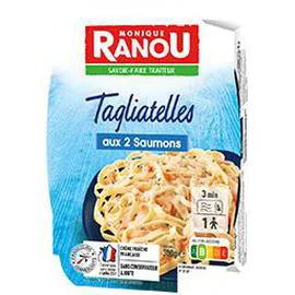Tagliatelles aux 2 saumons (300g)