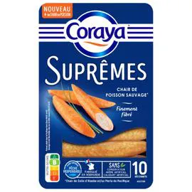 CORAYA Surimi Suprêmes crabe 156g
