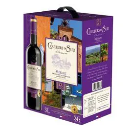 Vin IGP oc merlot (3l)