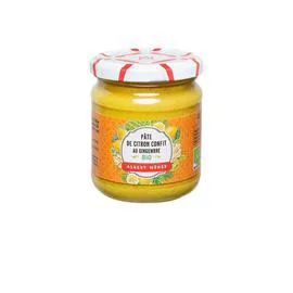 ALBERT MÉNÈS Pâte de citron confit au gingembre bio 210g