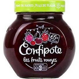 MATERNE, CONFIPOTE Confiture allégée en sucres 4 fruits rouges 350g