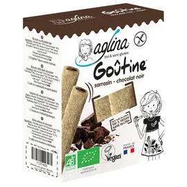 Goûtine chocolat noir Bio sans gluten vegan (125g)