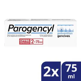 Dentifrice Prévention gencives (2x75ml)