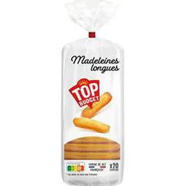 TOP BUDGET Madeleines longues 250g