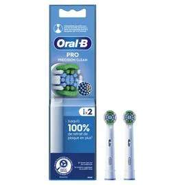Brossettes Pour Brosse À Dents Pro Precision Clean x2 (x2)