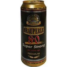 BRAUPERLE Bière 8,0 forte 500ml