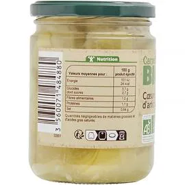 Coeurs d'artichauts bio (240g)