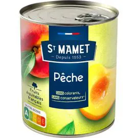 Fruits au sirop pêches (475g)