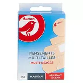 Pansements multi usages 4 tailles (x50)