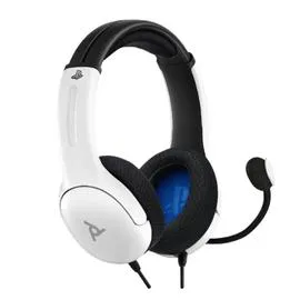 Casque Gaming filaire PDP LVL40 Blanc - PS4 (l'unité)