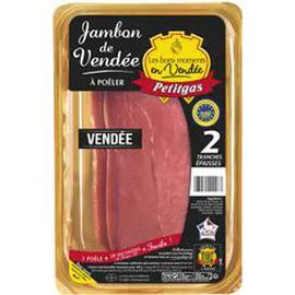 Jambon de Vendée à poêler AOP (180g)