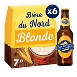 Bière Blonde du Nord (6x25cl)