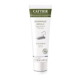 CATTIER Soin gommage argile blanche aloe vera 100ml