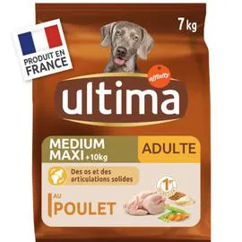 Croquettes pour chien medium maxi au poulet (7kg)