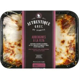 Plat cuisiné aubergines à la feta (300g)