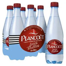 Eau minérale naturelle fine bulles (6x50cl)