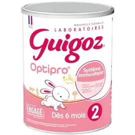 NESTLÉ, GUIGOZ Lait bébé en poudre 2ème âge 830g