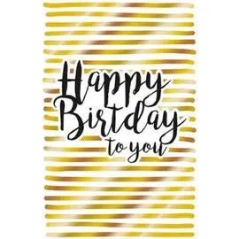 Carte anniversaire adulte (l'unité)