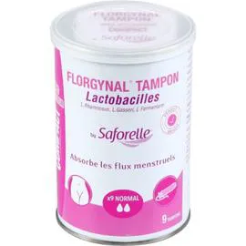 Tampons avec applicateur Compact normal Saforelle (x9)