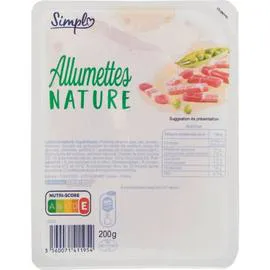CARREFOUR SIMPL Allumettes nature 200g