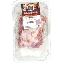 Poitrine de porc demi-sel (600g)
