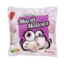 Marshmallows guimauves à l'arôme naturel de vanille (300g)