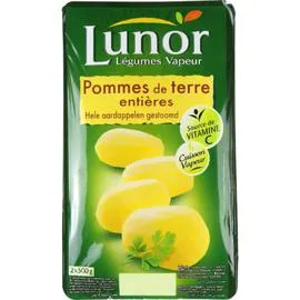 LUNOR Pommes de terre entières 2x500g