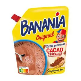 Chocolat en poudre céréales, banane & cacao (400g)
