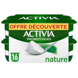 Yaourt nature bifidus (16x125g)