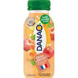 Boisson pêche abricot au jus de fruit et au lait (250ml)