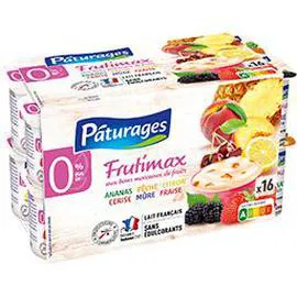 Spécialité laitière Frutimax 0% MG aux fruits (2kg)