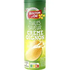 BOUTON D'OR Tuiles saveur crème oignon 170g