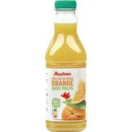 Pur jus d'orange pressé avec pulpe (90cl)