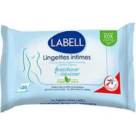 Lingettes intimes fraîcheur & douceur (x20 )