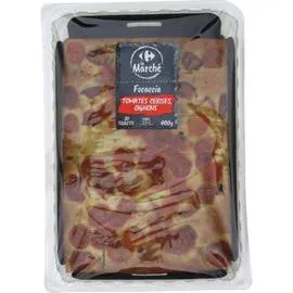 Focaccia tomates cerises, oignons (400g)