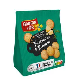 BOUTON D'OR Petits sablés au beurre pecorino AOP romarin 120g