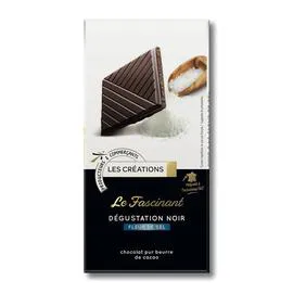 Le Fascinant dégustation noir fleur de sel (100g)