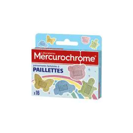 Pansements Fantaisies à Paillettes (x16)