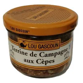 Terrine de campagne aux cèpes (180g)
