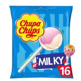 Bonbons sucettes Milky (192g)
